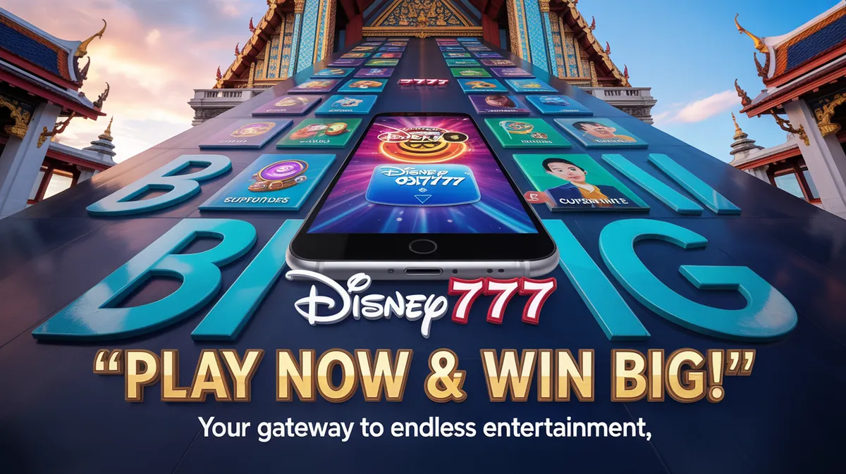 สรุป Disney777 แพลตฟอร์มสล็อตออนไลน์ครบวงจร ตอบโจทย์ทุกความต้องการ